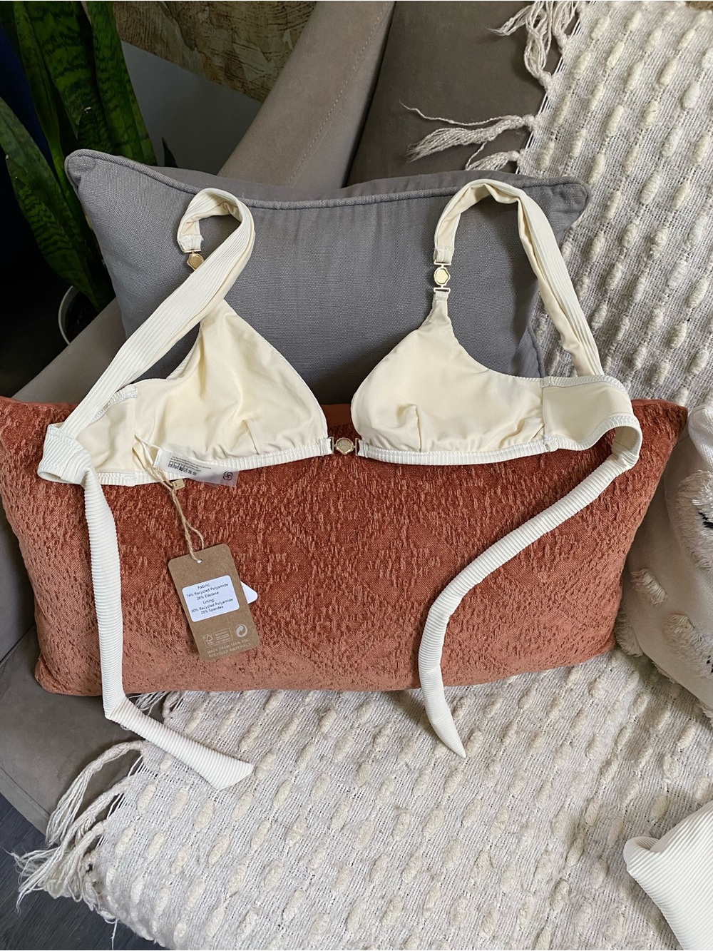 {Berlook} Ribbed Shell Bikini - Picture 8 of 11